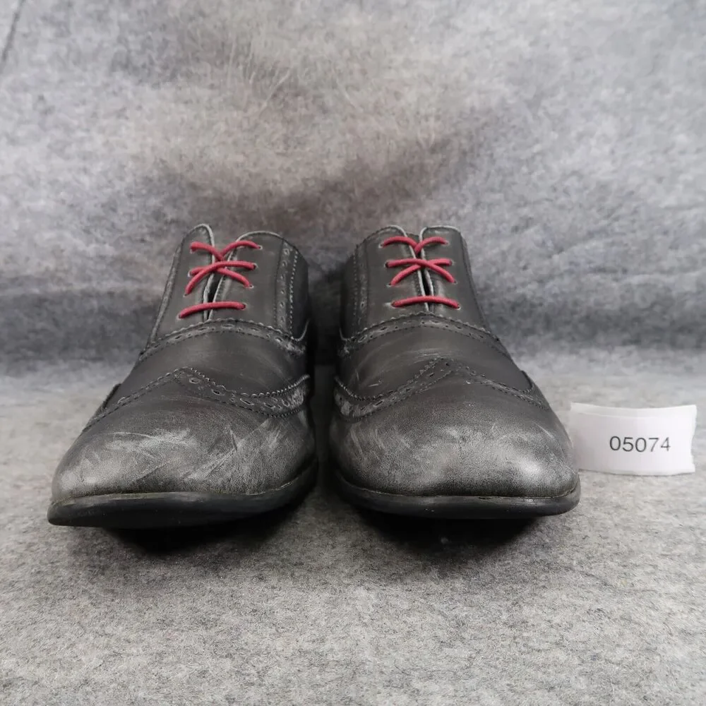 Original Penguin Shoes Mens 13 Oxfords Wingtip Leather Formal Distressed Classic